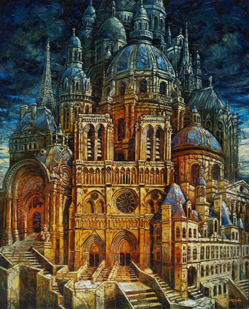 Babelparis II, huile sur toile, 81x65cm, 2009