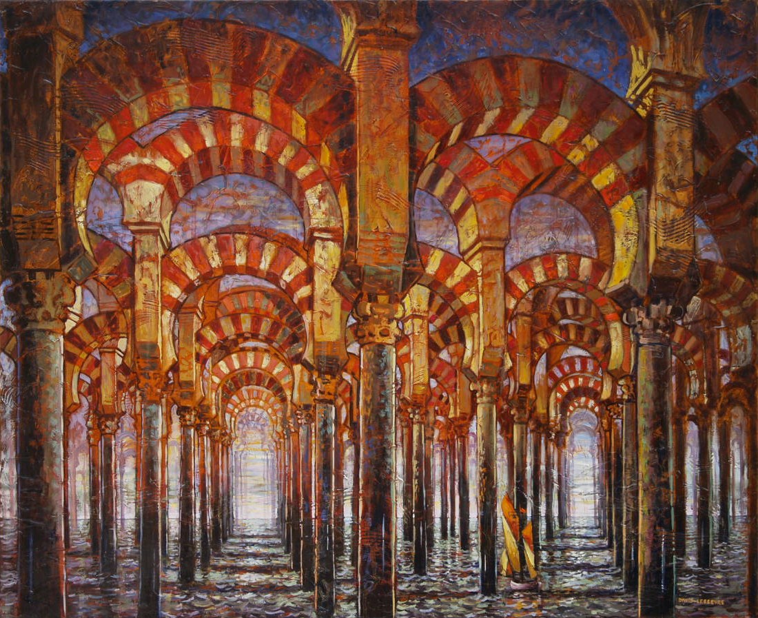 Cordoue maritime, huile sur toile, 60x73cm, 2008