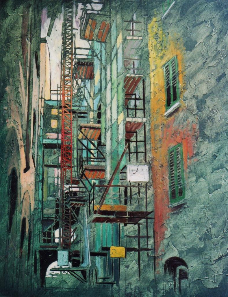 Florence V, huile sur toile, 73x60cm, 2005