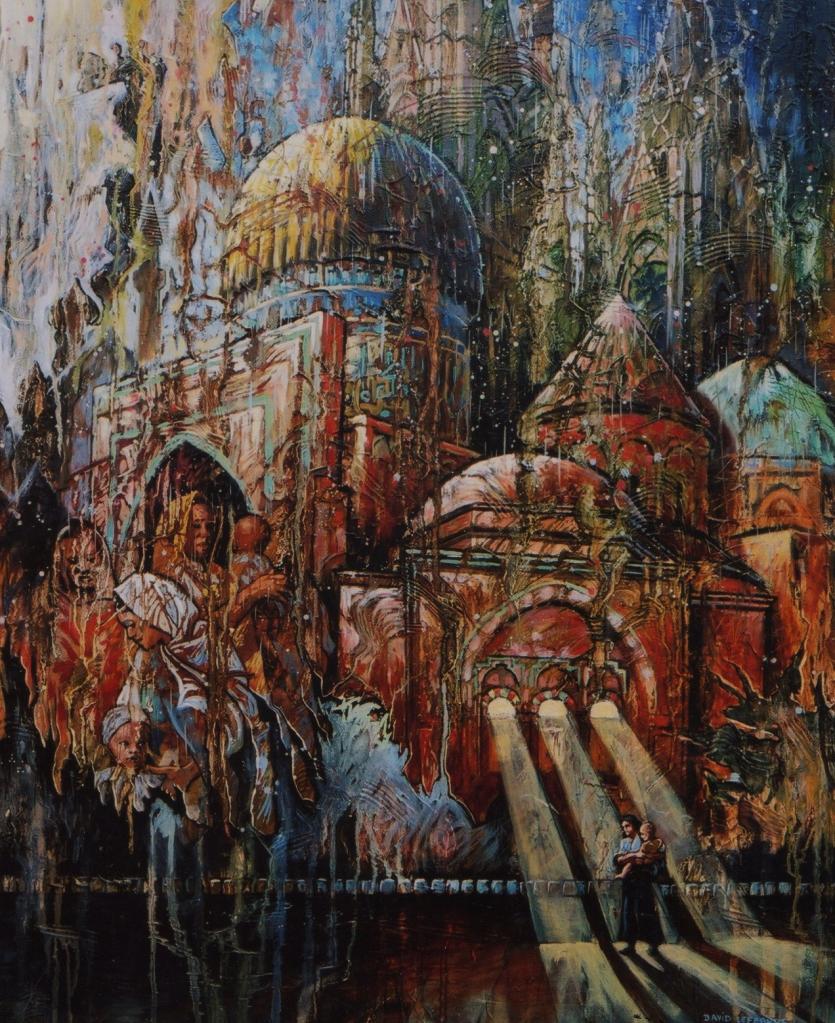 Maternité, huile sur toile, 73x60cm, 2007
