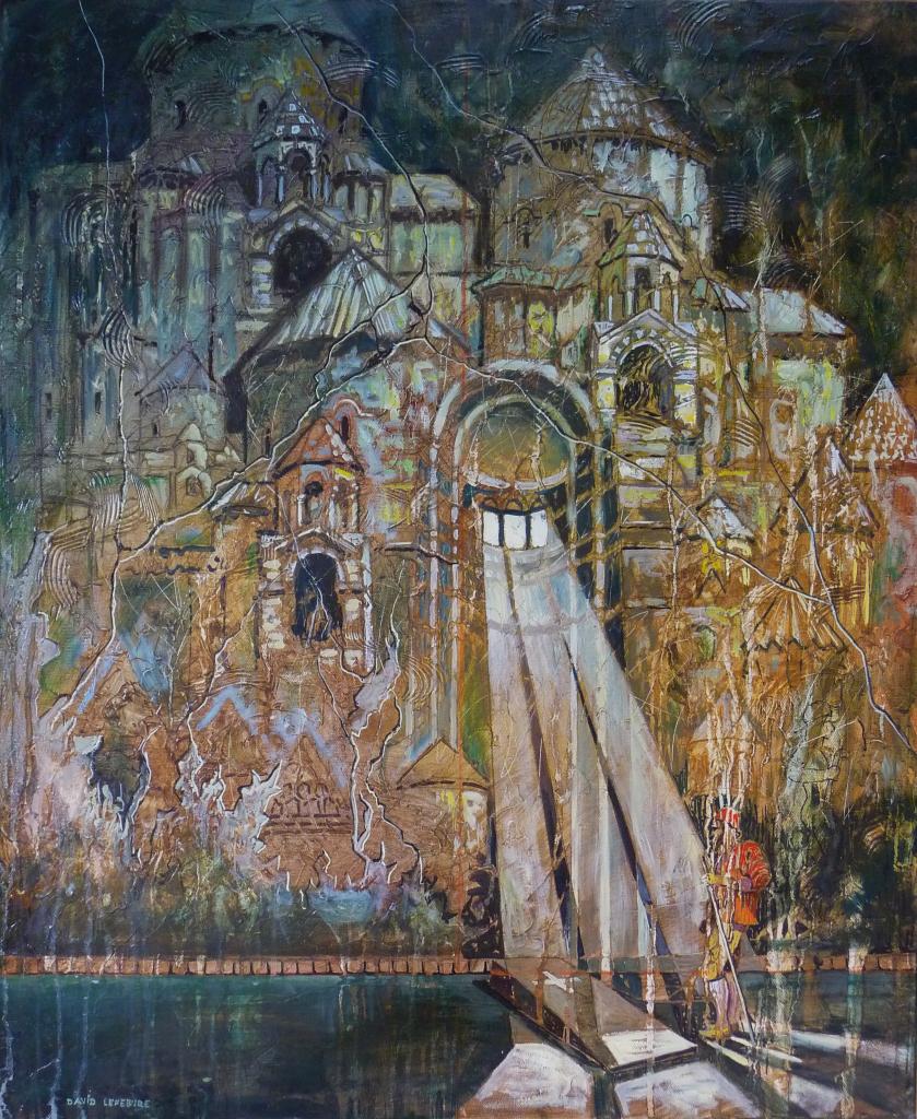 Arménie I, huile sur toile, 73x60cm, 2008